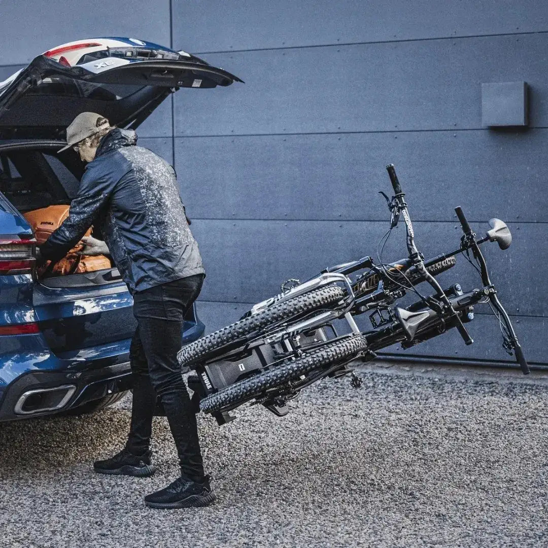 Thule EasyFold XT 2 – Sykkelholder for Tilhengerfeste, Svart